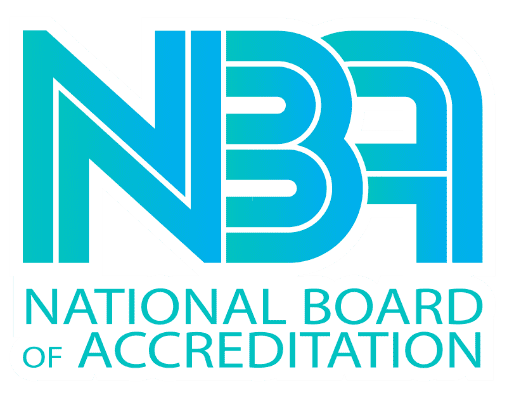 NBA accreditation logo of Galgotias Online Education